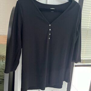 Black old navy long sleeves, size L